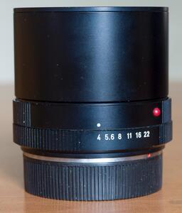 徕卡leica macro-elmar-r 1:4 / 100微距镜头 皮腔版 可改口