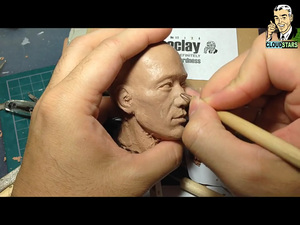 李小龙头雕 教程手办原型 hottoys的头雕师 李小龙雕塑教程