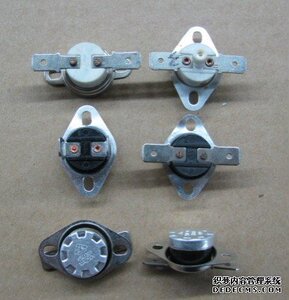 煮蛋器温控开关110度 高精度 250v 125v 温度开关 陶瓷体电木体