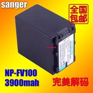 桑格NP-FV100 适用索尼NEX-VG30EH VG20EH AX40 AX30 VG900E电池