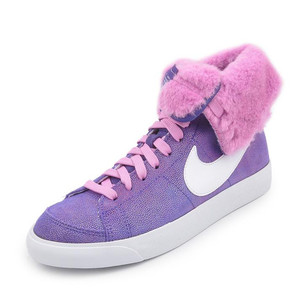 射手无敌正品nike耐克blazer开拓者女冬季保暖高帮棉鞋585561-500