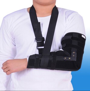 成人肘关节外固定支具肱骨外髁骨折康复护具前臂吊带家用上臂夹板