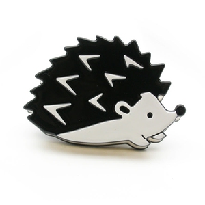 日系发饰黑色刺猬中号发夹抓夹小号顶夹发抓小清新甜美头饰