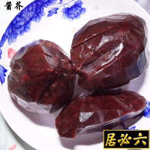 北京酱咸菜六必居酱芥疙瘩酱菜大缸酱制 脆的 酱香咸的400g