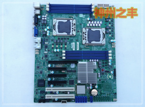 超微X8DTL-I X8DTL-3-6L F  1366双路服务器主板 X5650