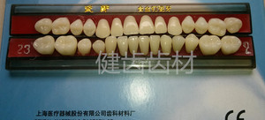牙科瓷牙 合金钉瓷牙 上海瓷牙 齿科瓷牙 瓷牙 口腔材料