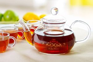 奇高耐热玻璃茶具套装花茶壶茶杯整套花草红茶茶具特价
