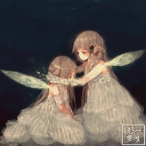 diy钻石画两个天使动漫女孩十字绣钻石绣贴钻画方钻满钻圆钻 包邮