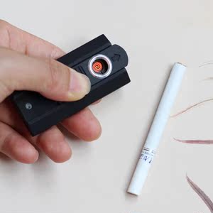 usb电热丝 防风 充电 打火机 电子点烟器 电子打火机