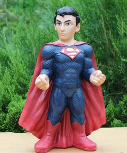 超人卡通乳胶模具石膏像模具石膏娃娃乳胶模具涂鸦彩绘模具28cm