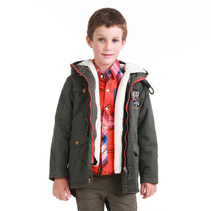 【品牌清仓】嗒嘀嗒童装男童外套秋装中大童加厚棉服棉wma02