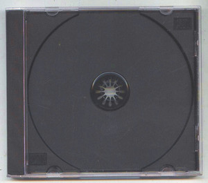 黑底光盘方盒 CD/DVD盒子光盘盒子 塑料盒