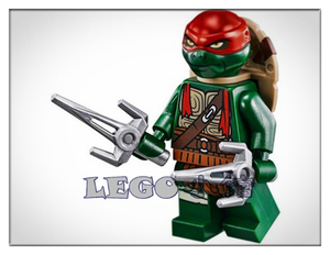 全新货lego乐高忍者神龟79115 单出人仔tnt041拉斐尔配武器 现货