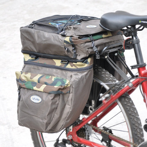 Doite多特6213二合一 自行车驮包单车后包骑行驼包后座包 货架包