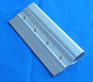 半自动印刷机手动刮刀smt铝合金刮刀 锡膏丝印不锈钢手刮刀片