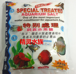 养鱼专用盐 傲深特别处理观赏鱼用盐 500g 杀菌消毒专用盐
