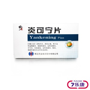 修正 炎可宁片 0.3g*24粒/盒