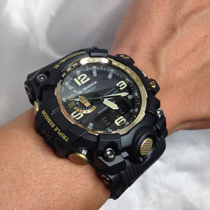 casio卡西欧大泥王g-shock电波光太阳能防水运动手表男gwg-1000gb