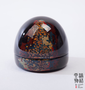 大漆脱胎首饰盒 《祥瑞星空》系列 漆艺高档礼品 脱胎漆盒
