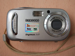 samsung/三星 digimax a40(d-cyber400)数码相机(包邮)送三脚架