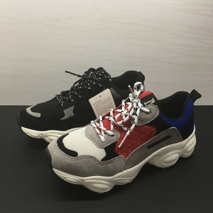 tommy"s queen 原单外贸断码清仓真皮女鞋2017秋季新品平底女单鞋