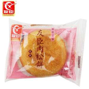 福建友臣(肉松饼单个35g 金丝肉松饼1个装 休闲糕点零食品