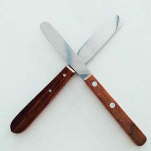 牙科工具器械 木柄调刀 石膏调刀 金属调拌刀 常规型 特价