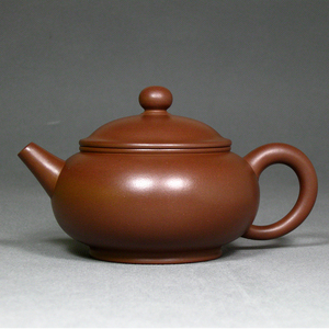 蕴藏阁紫砂壶吴俊杰原矿紫泥 大蕴 潘壶 350cc