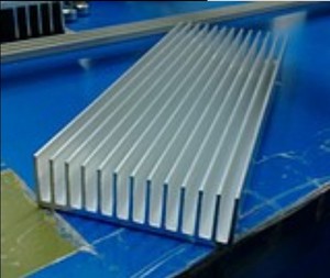 铝型材散热器电子散热片宽74高22长100mm,长度可定制 量大优惠