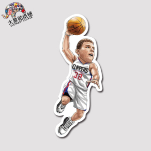 格里芬贴纸汽车nba贴纸篮球球星贴纸行李箱贴纸骑士队防水贴纸