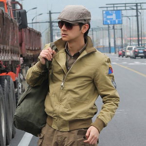 狂怒fury布拉德皮特同款复刻美usarmy坦克服夹克男短立