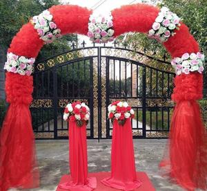 婚庆道具新款绢花花门拱门幸福门花架结婚礼庆典店铺开业