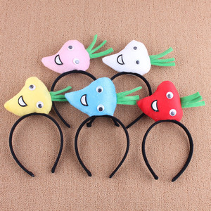 林芳30g 儿童表演道具 成人舞台演出装扮头箍 萝卜头饰表演发箍