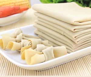 信阳干豆腐 光山特产千张豆腐皮 农家手工制作新鲜500克真空包装