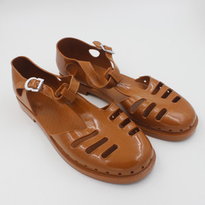 越南橡胶塑料凉鞋男鞋夏季防滑防臭不磨脚怀旧老款1958沙滩洞洞鞋