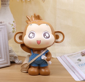 大海模具 新款哈猴22cm 石膏像乳胶模具 儿童益智手工制作diy