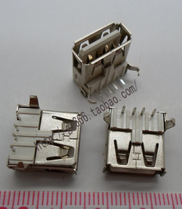usb-a母插座90度