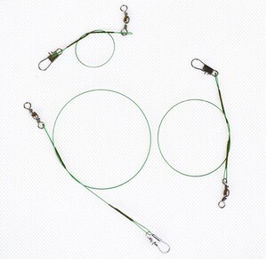 特价 路亚防咬线 前导线 钢丝线 八字环 别针三合一体方便快捷装