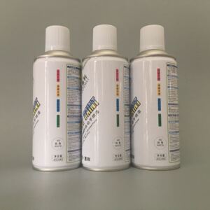 瑞德利白色自喷漆40高光纯白墙壁划痕汽车家具防盗门漆机械补漆