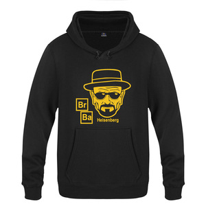 2016男式连帽抓绒卫衣 breaking bad heisenberg 绝命毒师 海森堡
