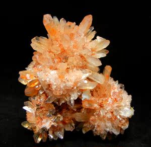 氟铝石膏花 晶簇 天然矿物晶体标本 国外原矿石头收藏