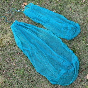 60茶人许森鑫淘宝钢丝鱼篓鱼筐渔护装鱼网兜金属折叠不锈钢丝鱼护