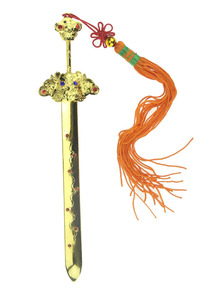 道教天龙绣品佛教天师宝剑玄天上帝七星宝剑兵器供品法器兵器道巾