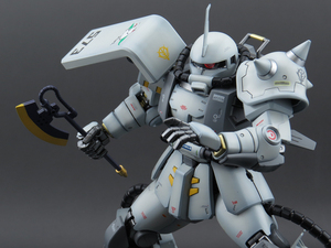 万代mg ms-06r-1a 白狼扎古 松永真专用2.0代工