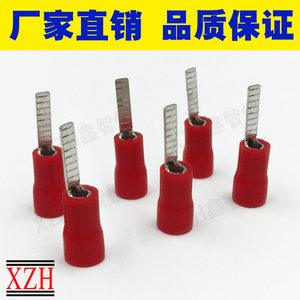 扁针式针型冷压接线端子DBV1-10 红色 1000个/包 0.75-1.5MM平方