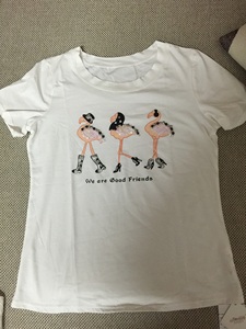 全新闲置 苏醒的乐园2015夏装韩版女装印花棉上装短袖T恤大
