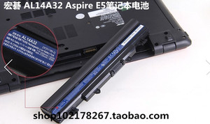 原装 宏碁 AL14A32 Aspire E14 E15 E4 E5 TMP246笔记本电池