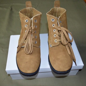 3515厂翻毛皮鞋上线翻毛鞋反绒皮鞋外上线翻毛鞋子模压鞋防刺穿鞋