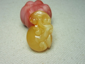 128 原矿 无优化 波罗的海 蜜蜡 如意 吊坠