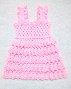 吊带裙背心裙童装纯棉婴儿儿童宝宝裙春夏秋手工钩针编织0人付款88